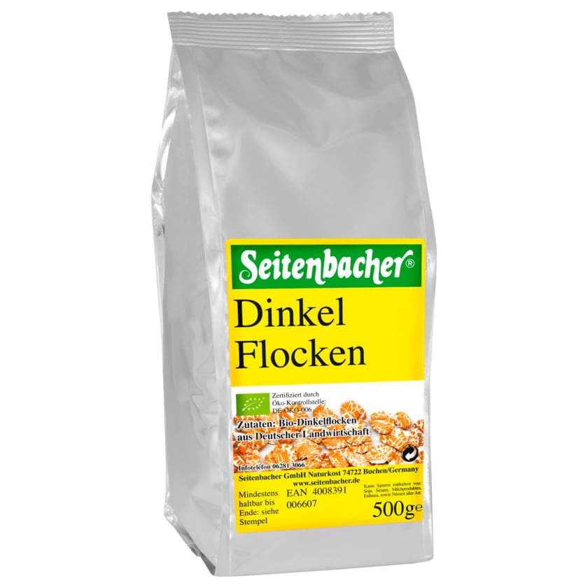 Seitenbacher Bio Dinkel Flocken 500g